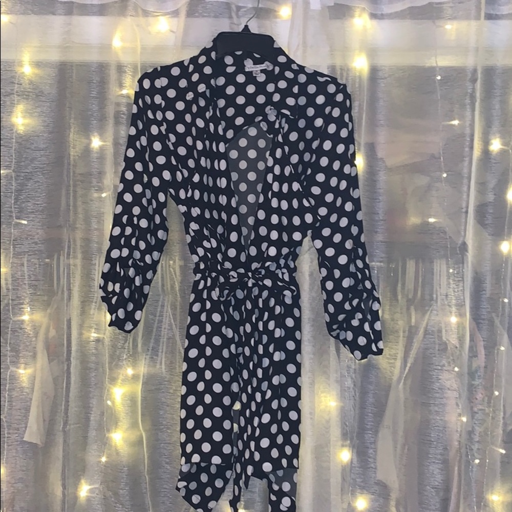 Polka dot top